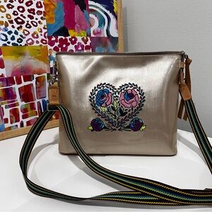 Consuela Char Downtown Purse Like New